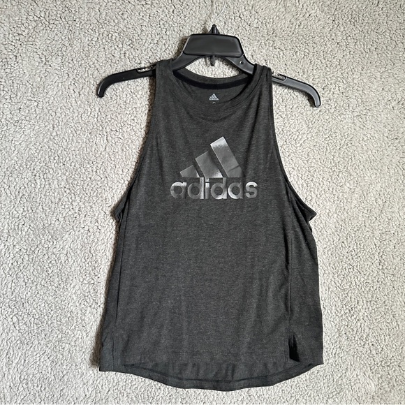 Adidas Gray Tank Top - Picture 1 of 8